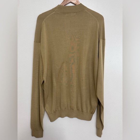 New Pronto Uomo Sweater Tan Color - Picture 2 of 3